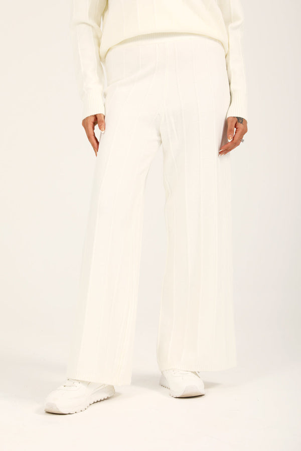 CASHMERE HANDFEEL SWEATER KNIT TROUSER
