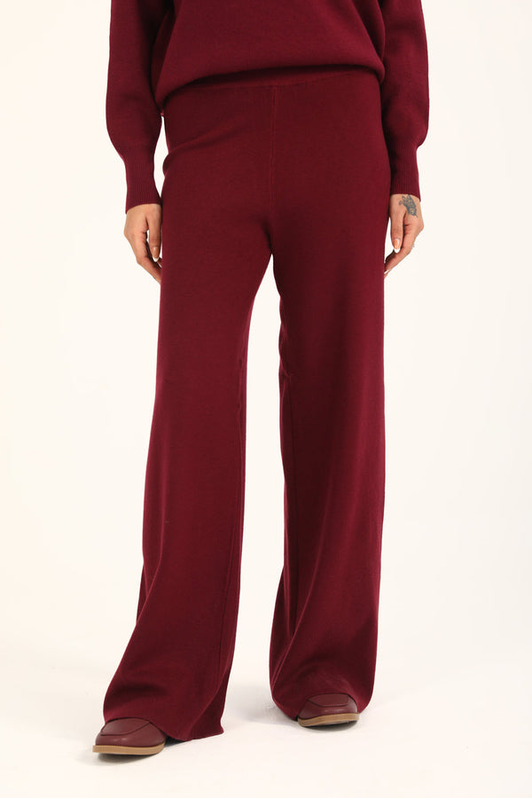 CASHMERE HANDFEEL SWEATER TROUSER