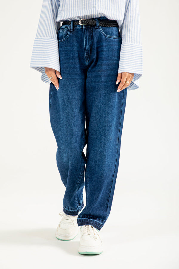 BARREL FIT DENIM