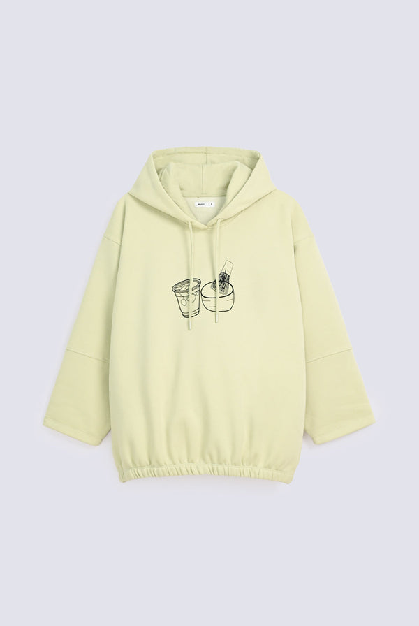 MATCHA GRAPHIC HOODIE